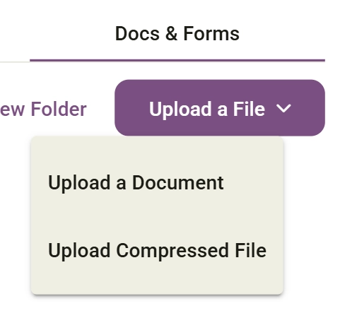On the main Documents & Forms tab screenshot